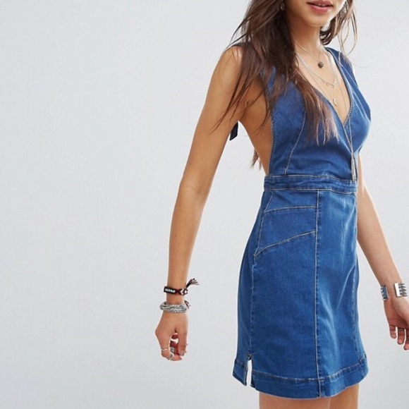 Free People Dresses & Skirts - Free people denim dress